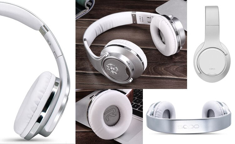 SODO  2 in 1 Bluetooth 4.2 Over-Ear Headset Headphone Speaker TF FM Radio SODO  2 in 1 Bluetooth 4.2 Over-Ear Headset Headphone Speaker TF FM Radio